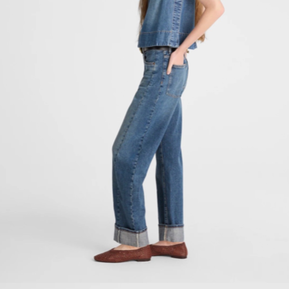 Madewell Pieced Barrel Women Jeans - Picture 2 of 13